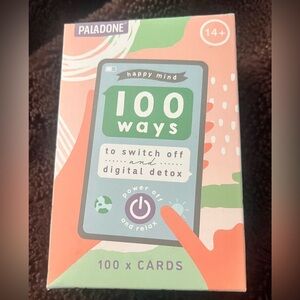 Happy Mind 100 Ways to Switch off and Digital Detox Cards